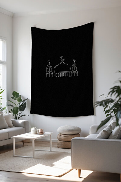 Charmbi Tapiserie islamică decorativă cu design modern și colorat, plină de l...