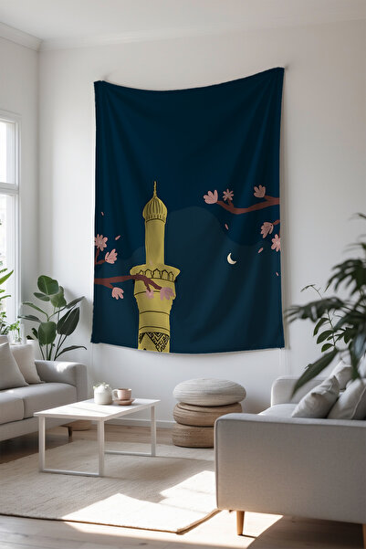 Charmbi مفرش جدار إسلامي بتصميمات عصرية ملونة مليئة بالهدوء والسلام