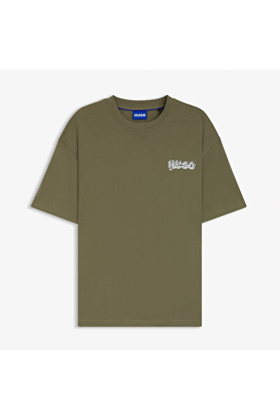Hugo Boss Hugo Nyrotee Erkek Haki T-Shirt