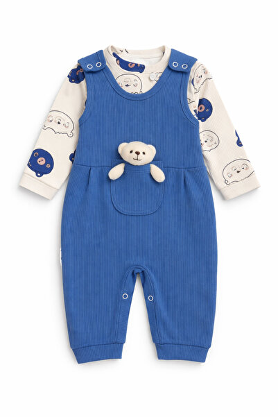 kizu Baby Jumpsuit With Rabbit Detail 0-3-6-9 Months