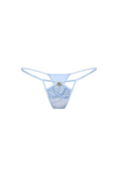 Feu De Elu Pastivelle Light Blue Lace Low-Cut String