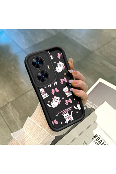 ucuc حافظة متوافقة مع Realme C55 مصنوعة من مادة السيليكون المقاومة للصدمات با...