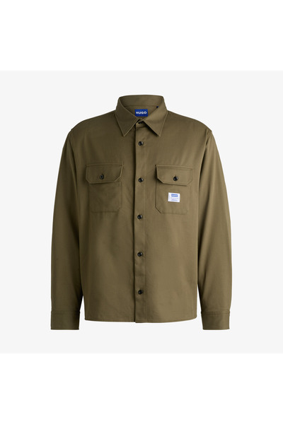 Hugo Boss Hugo Ekynone Erkek Yeşil Gömlek