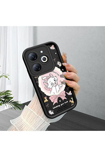 ucuc حافظة متوافقة مع هاتف Tecno Spark Go 2024 مصنوعة من مادة السيليكون المقا...