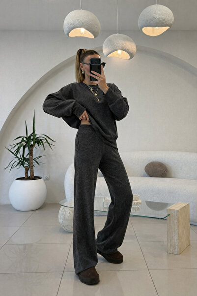 YAKAMEL Women's Modal Long Sleeve High Waist Tracksuit Set