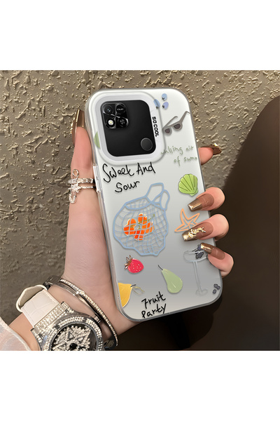 PATTERNOVA Redmi 9C Uyumlu Kırılmaz Silikon Güzel Çiçek Desenli Baskılı Kapak...