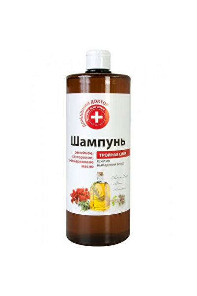 OEM Shampoo Against Hair Loss with Burdock, Castor, Rosemary Oils, 1000 ml