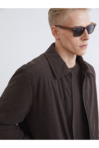 LC Waikiki Sparkling Choices from Shining Store Standardfit Velvet Men's Coat