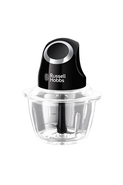 RUSSELL HOBBS Μίνι κόφτης, Russell Hobbs, 24662-56, 200W, δοχείο 500 ml, μαύρο