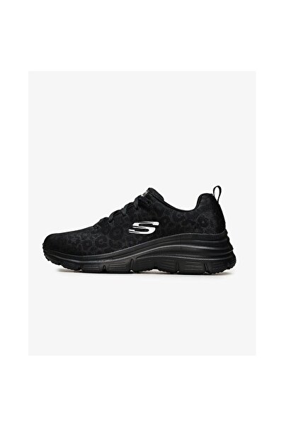 SKECHERS Women's Black Fashion Fit Sports Shoes