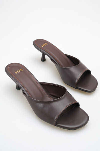 meyra'nın ayakkabıları Women's Heeled Sandals Bitter Brown Skin