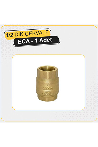 NVT YAPI İNŞAAT Eca Yaylı 1/2 20 mm Dik Çekvalf
