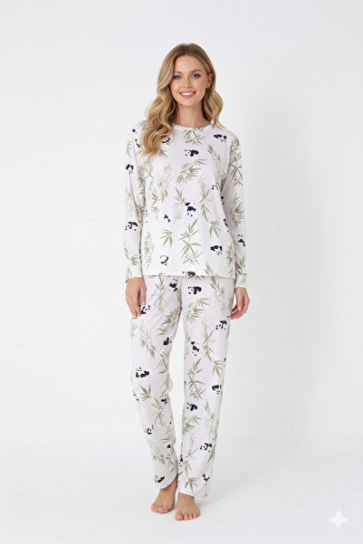 EsinÖz # Pajama Set Women's Oversized Cotton Transitional Pajama Set
