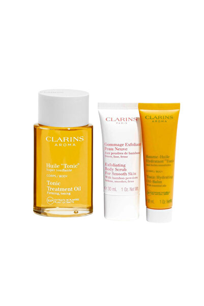 Clarins Σετ Clarins: Τονωτικό, Συσφικτικό, Λάδι Σώματος, 100 ml + Clarins, Απ...