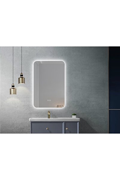 Fresh Colour Oglinda baie cu led si dezaburire dreptunghiulara, LED MARLENE, ...