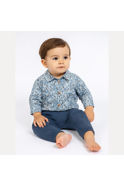 Micii Ștrumfi Ținută Picasso pentru bebeluși