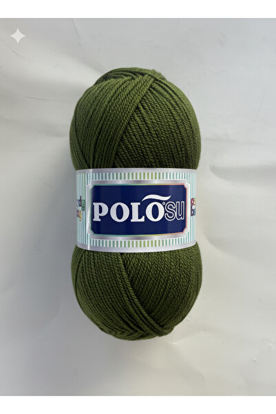 Polosu Candy Baby - Bebek El Örgü Ipliği 267 - Haki Yeşil