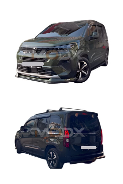 MODxAUTO RİFTER-COMBO-BERLİNGO-PROACE PREMİUM 3'LÜ SET HAKİ YEŞİL (ÖN LİP-YAR...