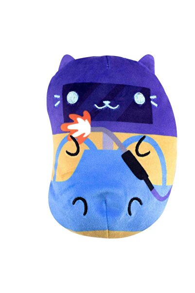 Cat Cats & Pickles Chonks Peluş 15 cm - Maskeli Kedi