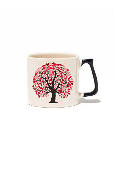baskigo.com Tree of Life with Heart 14 February Valentine's Day Luxury Mug - ...