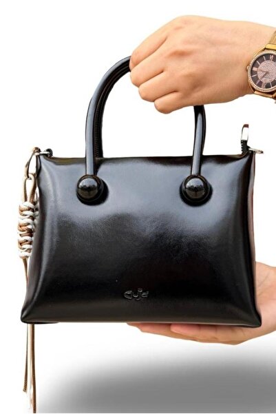 Guja C1063 Geantă de damă din piele lăcuită moale, importată, premium