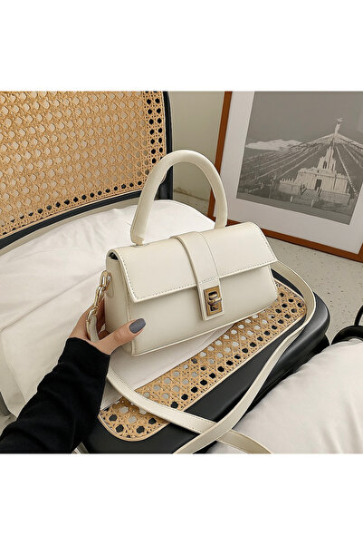 Marvelis Geantă de mână și crossbody cu închidere frontală pentru femei DİANA