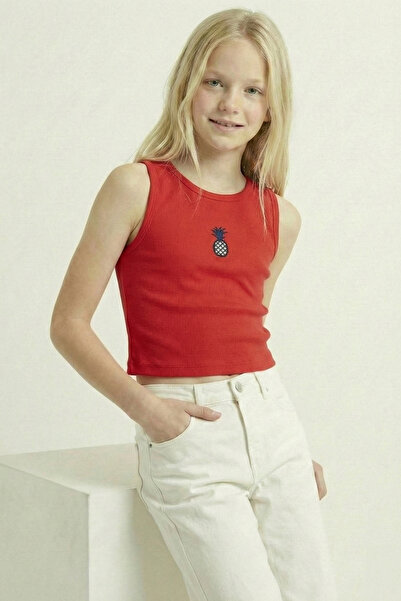 Kyron Girl's Cotton Fabric 2-Piece Crop Set - Different Colors and Patterns