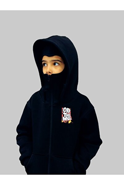 Flaubert Φούτερ Νίντζα με μάσκα χιονιού, Ουνισέξ, με φερμουάρ, Ζακέτα με φερμ...