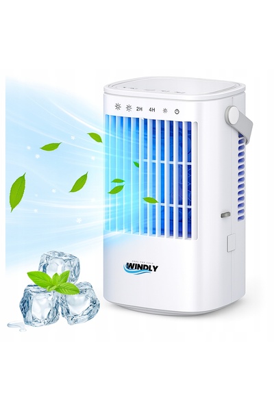 Other Mini Air Conditioner Desk Fan Quiet Water Cooler 900ml LED
