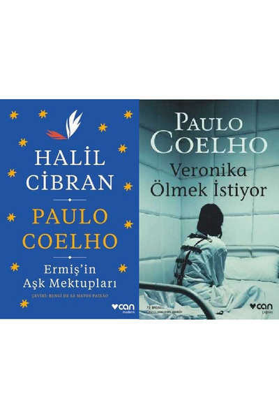 CAN Ermiş'in Aşk Mektupları + VERONİKA ÖLMEK İSTİYOR 2 مجموعة كتب