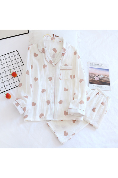 delis "Sweet Night" two-piece women's pajamas