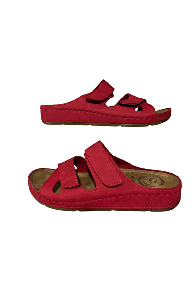 MULEX 1801 Women's Red Orthopedic Slippers