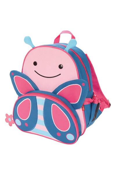 Skip Hop حقيبة ظهر بتصميم حديقة حيوانات، فراشة - 32 سم/12.5 بوصة