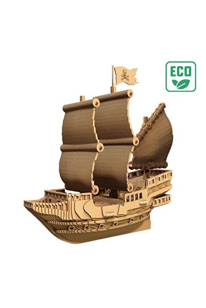 Cartonic 3D Cardboard Puzzle - Pirate Ship