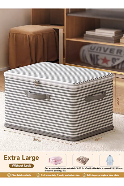 Generic Clothing storage box, household organizing basket, clothes layered st...