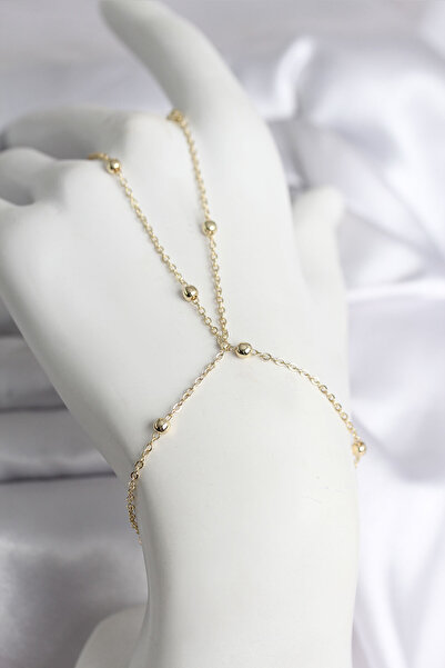 callerrons accessories Gold Color Chain Model Women's Şahmeran - Ebj251219W38861