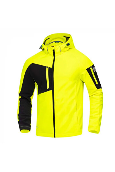 ardon Yellow softshell jacket with Hooded, CITYCONIC