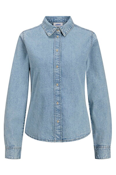 Jack & Jones Women's Denim Shirt - Rose