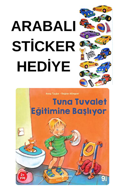 TÜRKİYE İŞ BANKASI KÜLTÜR YAYINLARI ARABALI STİCKER HEDİYELİ - OKUL ÖNCESİ RE...