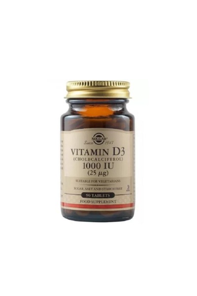 Solgar Vitamin D3 1000 IU 90 tablets -
