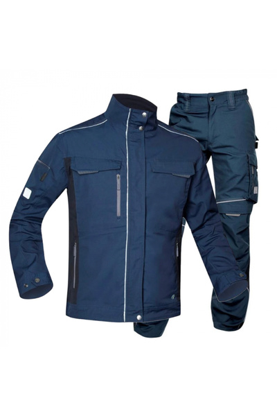 ardon Navy blue suit with work trousers, hydrophobic, URBAN+