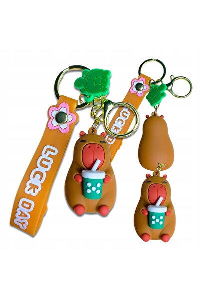 Other Breloc cu pandantiv 3D pentru mașină cu bule Capybara Shake