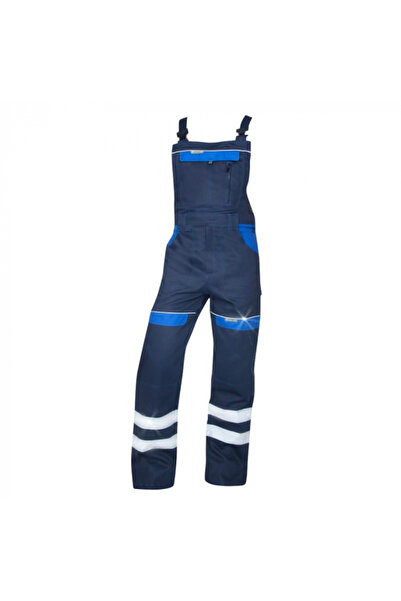 ardon Pantaloni de lucru reflectorizanți cu pieptar, bleumarin, COOL TREND