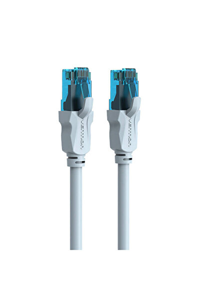 Vention Flat Ethernet Cable 0.75m, Cat. 5e, UTP, 100Mbps, 2xRJ45, Blue