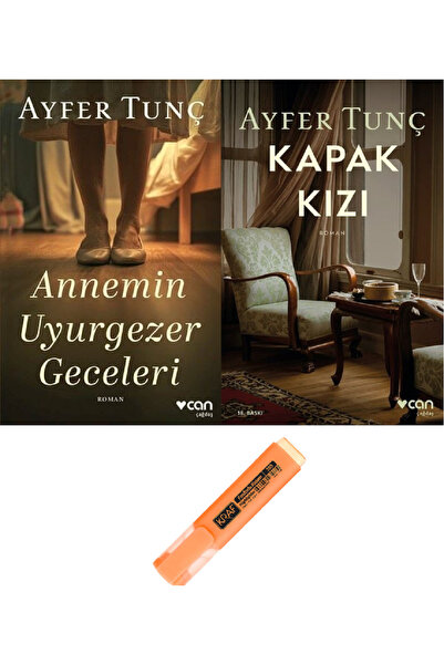 CAN Annemin Uyurgezer Geceleri + Kapak Kızı 2 Kitap Set ( KALEM HD )