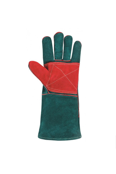 ardon Manusi protectie sudura piele spalt bovina, culoarea verde, ata kevlar,...
