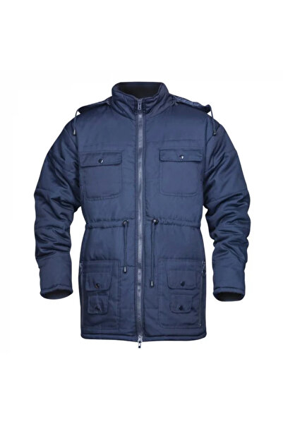 ardon Short navy blue winter quilted jacket, 65% polyester, 35% cotton, SERENA