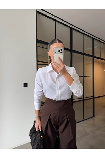 BB Bensu Buyruk Cămașă din poplin cu vatkal