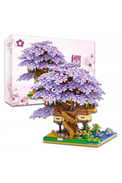 Other Construction Bricks Sakura Cherry Blossom Brick Set 2229 pcs.