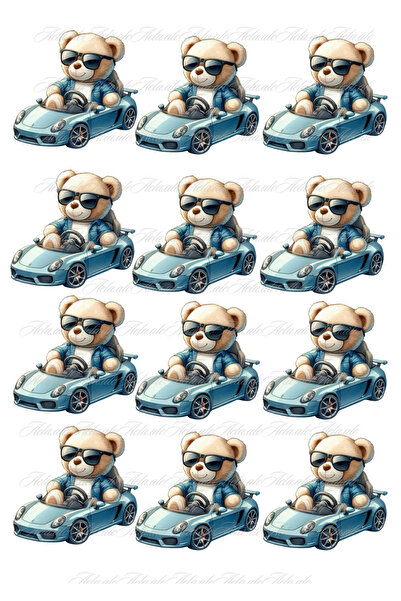 Aela.alc Set of 3 sheets of A4 stickers